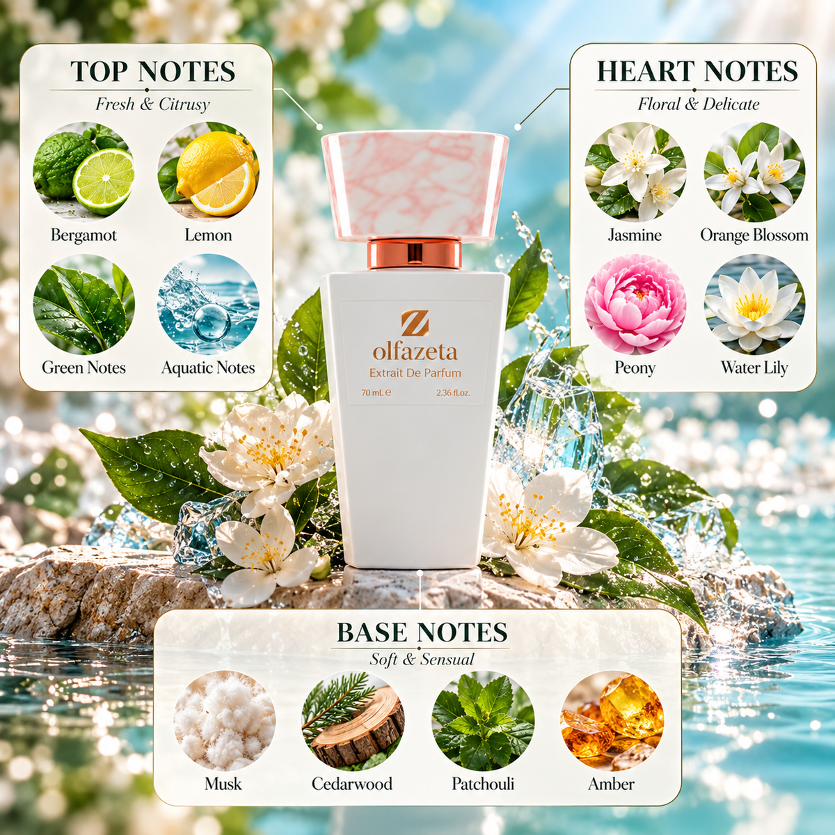 Nature's Embrace - Women's Perfume 70ml | 30% Essence