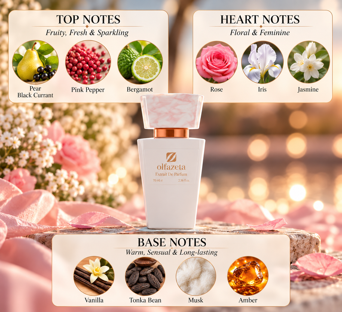 Bonheur Supreme - Women's Perfume 70ml | 30% Essence