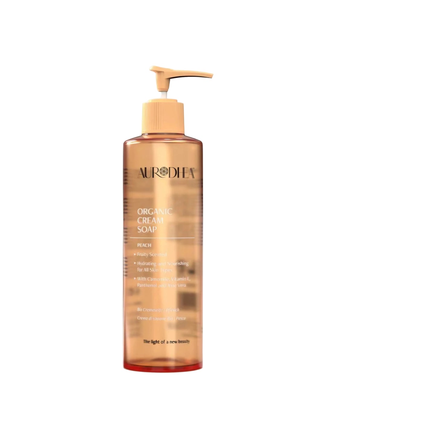 Persikų kvapo, kreminis rankų muilas - 260 ml