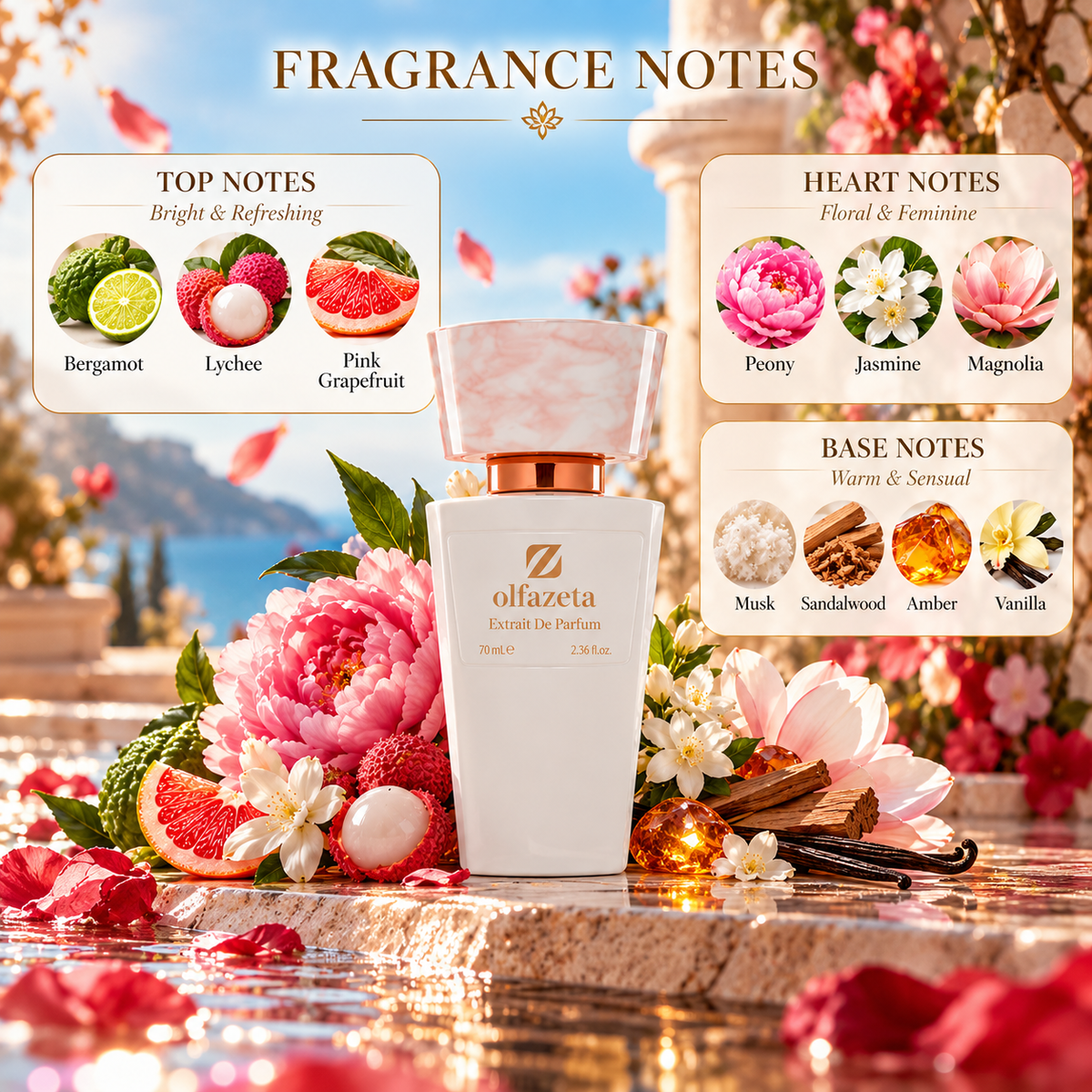 Wild Bloom - Women's Perfume 70ml | 30% Essence