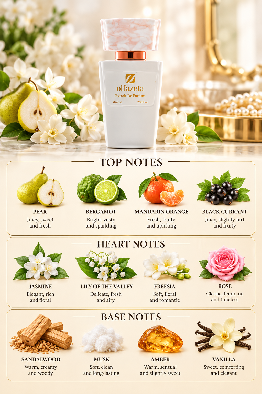 Elegant Spirit - Perfume for Her 70 ml | With 30% Essence