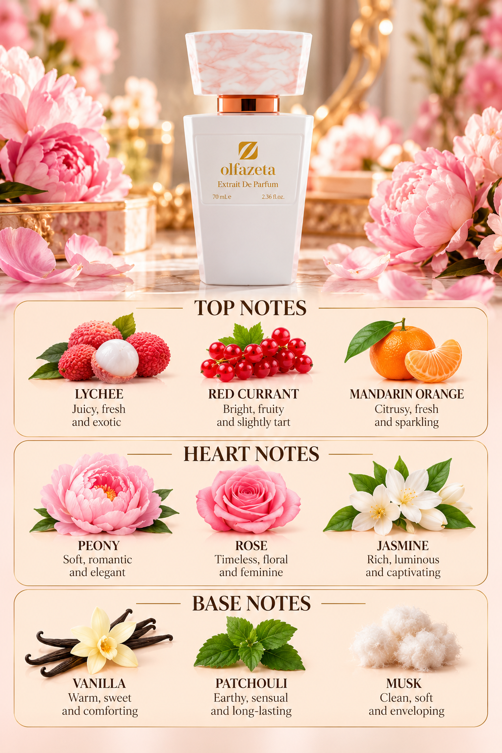 Blush Bloom - Perfume for Her 70 ml | With 30% Essence