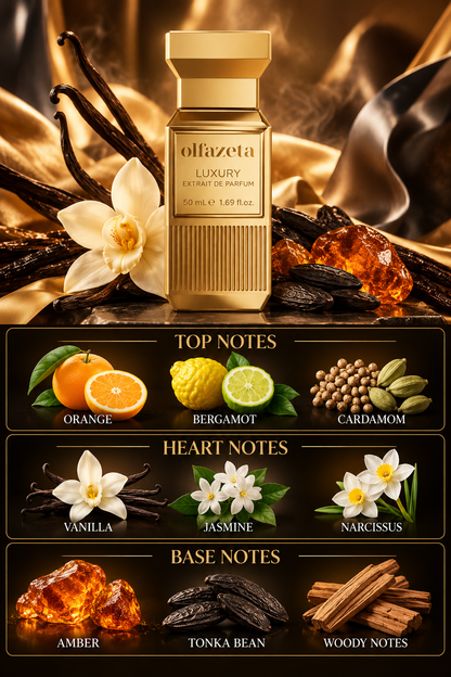 Luxury Golden Noir – Unisex Perfume 50 ml | 30% Essence