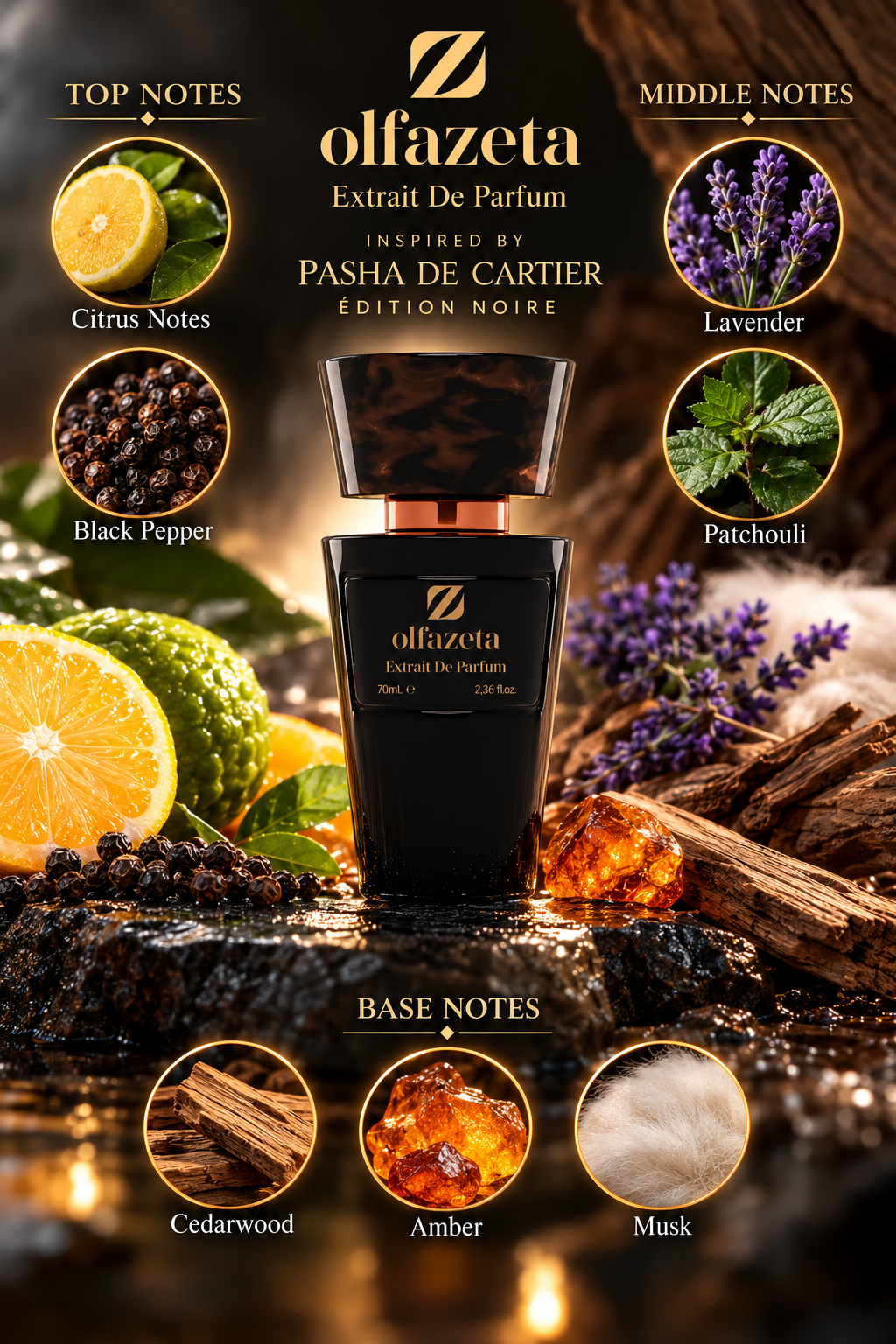 Elegance – Men's Perfume 70 ml | 30% Essence