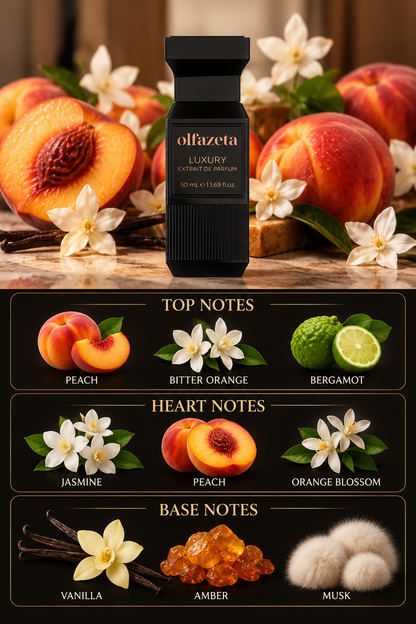 Unisex Luxury Perfume with 30% essence, fruit - 50ml