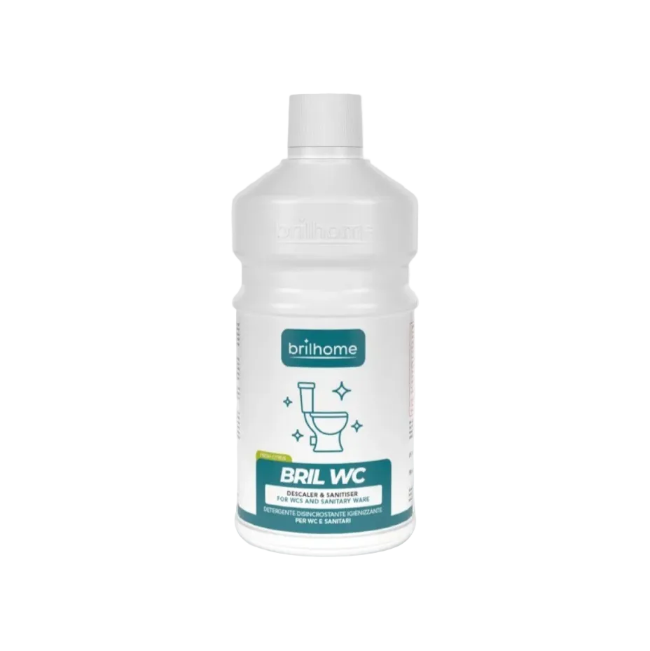 „Bril WC“ yra koncentruotas balinamojo poveikio valiklis, skirtas visai santechnikai ir vonios keramikai.