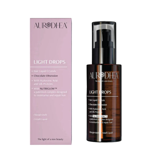LIGHT DROPS plaukų skystieji kristalai Šokolado - 50ml